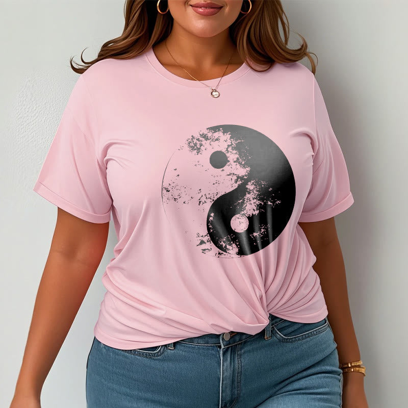 T-shirt en coton à motif de Buddha Stones Yin Yang Tai Chi - image 20