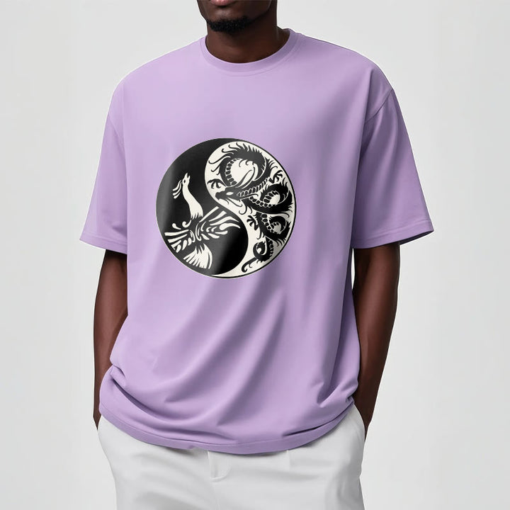 T-shirt en coton Buddha Stones, Phoenix, Yin et Yang - image 18