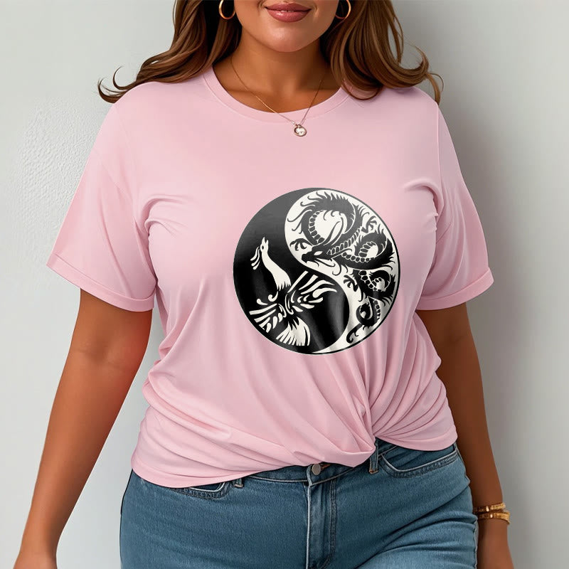 T-shirt en coton Buddha Stones, Phoenix, Yin et Yang - image 20