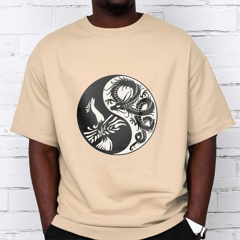 T-shirt en coton Buddha Stones, Phoenix, Yin et Yang - image 14