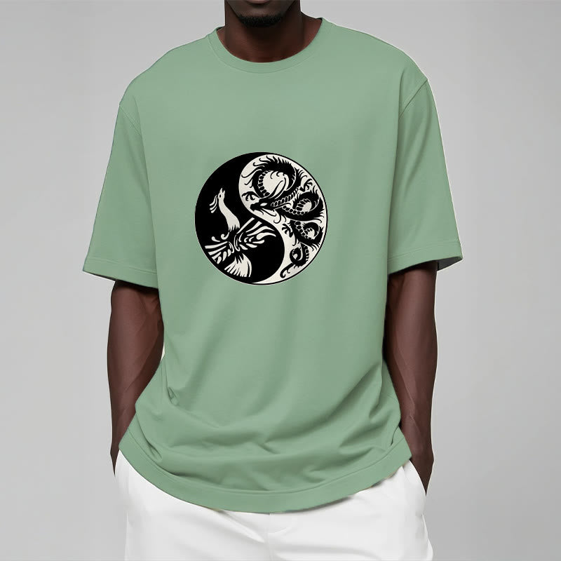 T-shirt en coton Buddha Stones, Phoenix, Yin et Yang - image 16