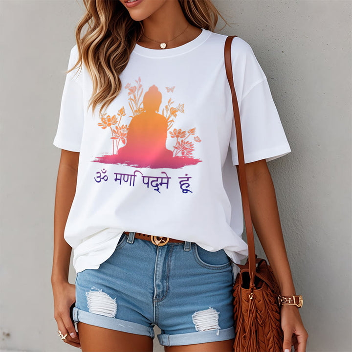 T-shirt pierres de Buddha Stones sanskrit OM NAMAH SHIVAYA - image 2