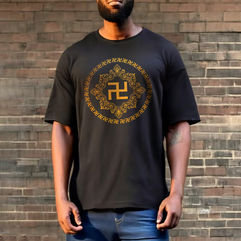 T-shirt avec croix gammée et Buddha Stones - image 8