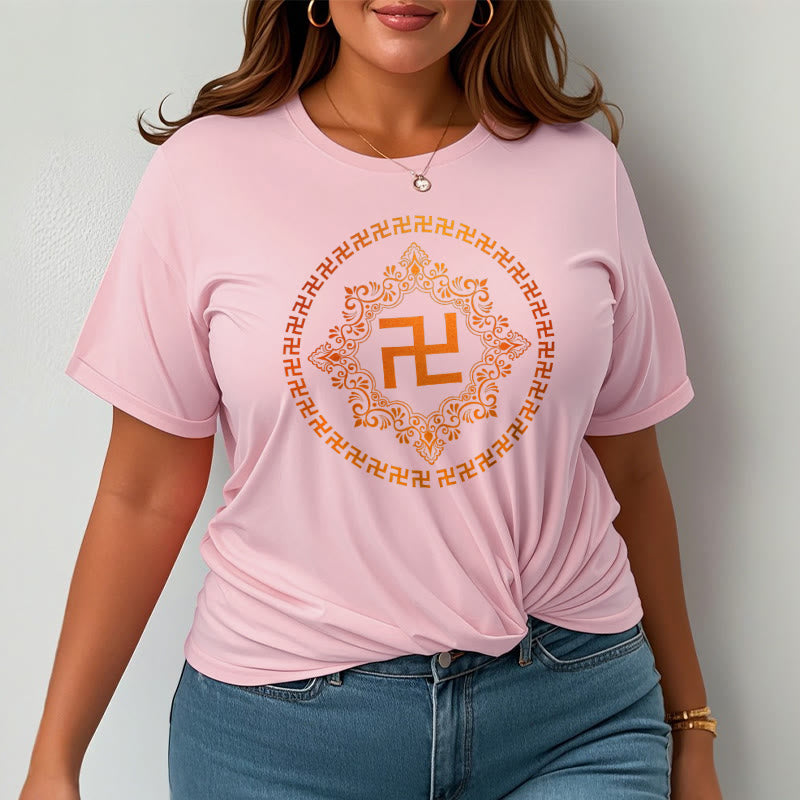 T-shirt avec croix gammée et Buddha Stones - image 12