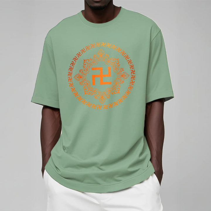 T-shirt avec croix gammée et Buddha Stones - image 14