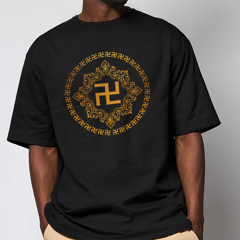 T-shirt avec croix gammée et Buddha Stones - image 9