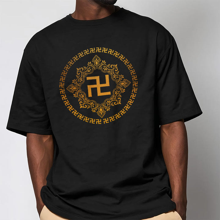 T-shirt avec croix gammée et Buddha Stones - image 10