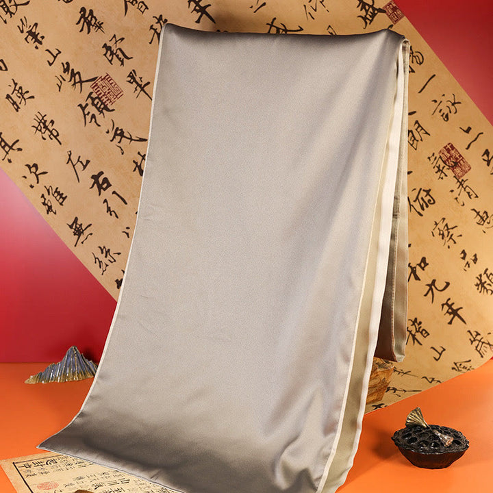 Châle en polyester avec Buddha Stones, papillon Yulan, bambou, pie, broderie Suzhou, écharpe de voyage confortable pour l'hiver - image 5