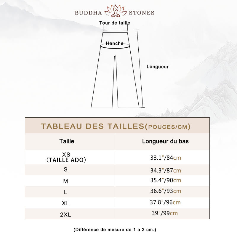 Ensemble de vêtements unisexe avec peinture dégradée de Buddha Stones , méditation, prière, spirituel, zen, tai-chi, qigong - image 6