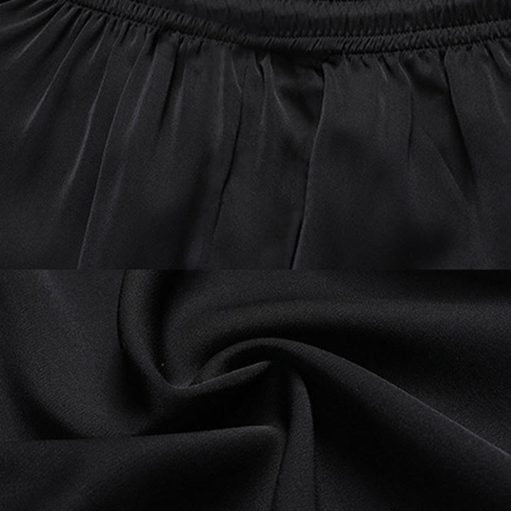 Costume Tang en bambou et fleurs de pêcher avec Buddha Stones, uniforme traditionnel Hanfu, haut à manches courtes et pantalon, ensemble pour hommes - image 15