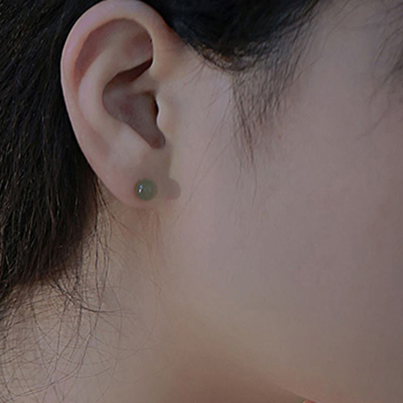 Boucles d'oreilles à tige en Buddha Stones - image 16