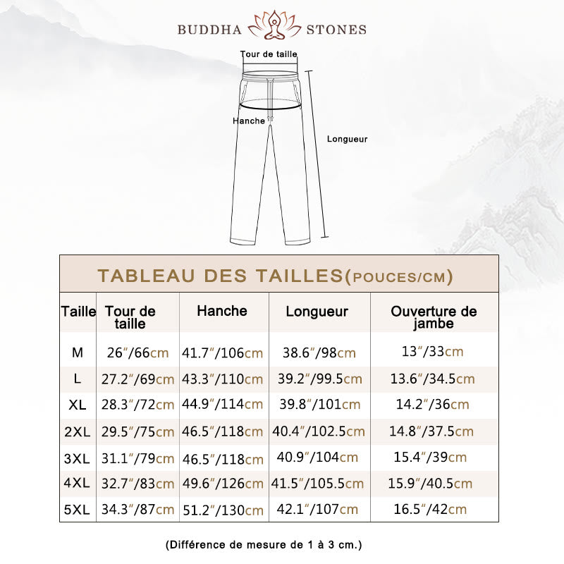 Ensemble chemise et pantalon à manches mi-longues et boutons pour homme, 2 pièces, couleur unie, Buddha Stones