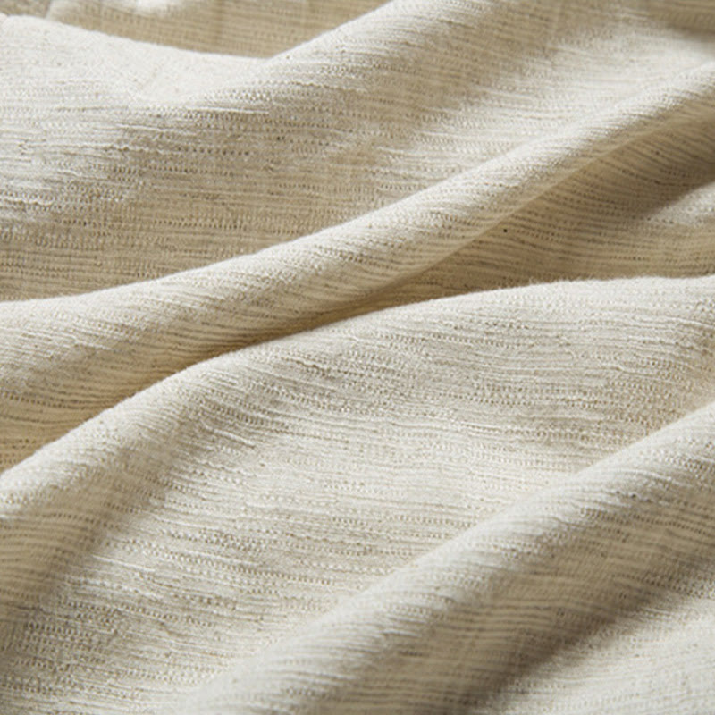 Veste en coton et lin pour homme avec Buddha Stones tombantes - image 14