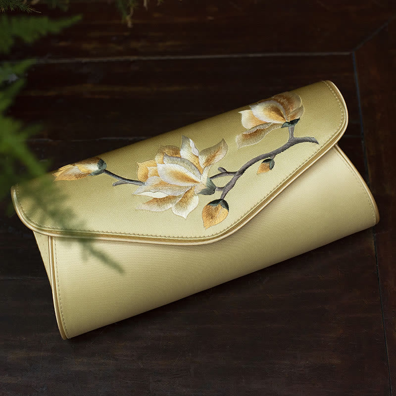 Sac à main en bandoulière avec broderie Buddha Stones Magnolia Su pour mariage