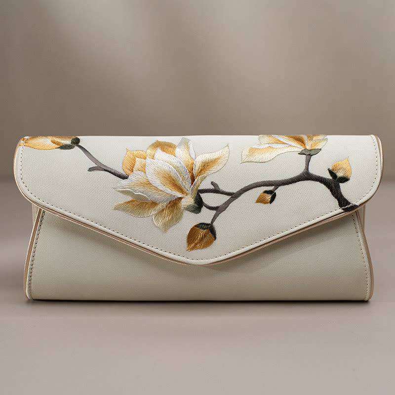 Sac à main en bandoulière avec broderie Buddha Stones Magnolia Su pour mariage