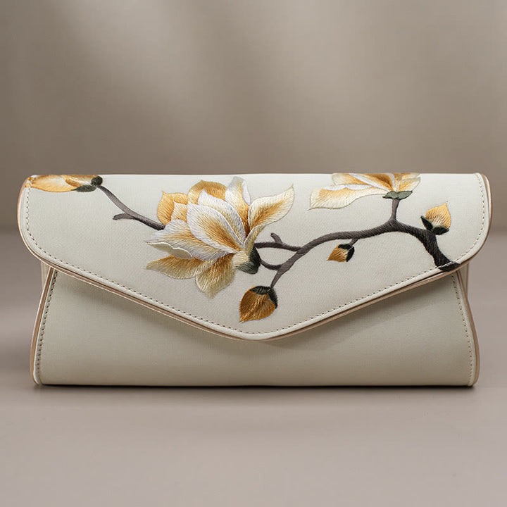 Sac à main en bandoulière avec broderie Buddha Stones Magnolia Su pour mariage