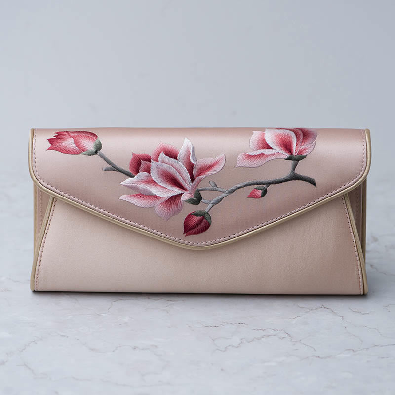 Sac à main en bandoulière avec broderie Buddha Stones Magnolia Su pour mariage