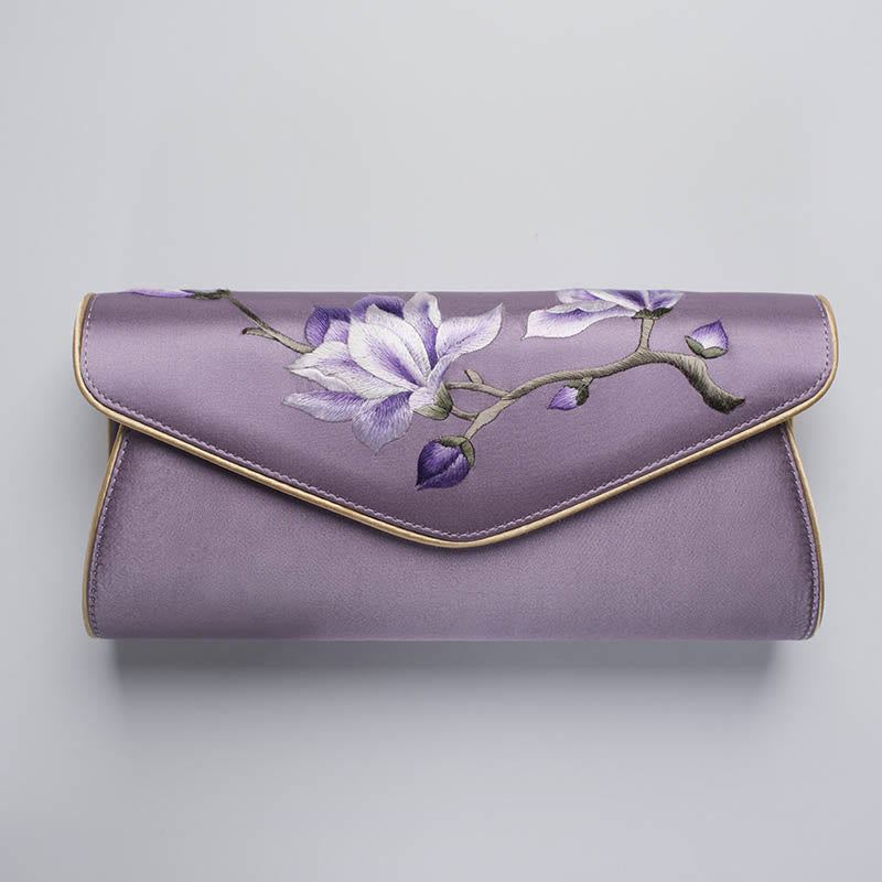 Sac à main en bandoulière avec broderie Buddha Stones Magnolia Su pour mariage