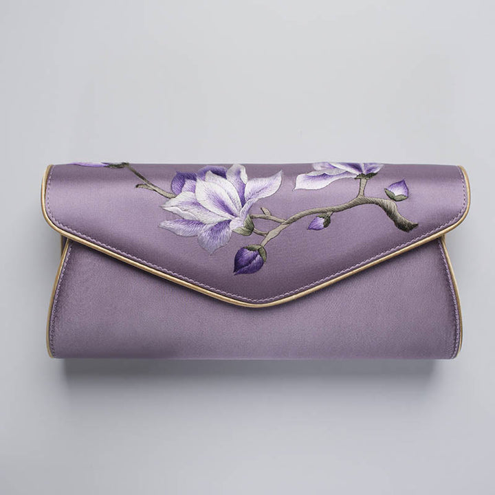 Sac à main en bandoulière avec broderie Buddha Stones Magnolia Su pour mariage