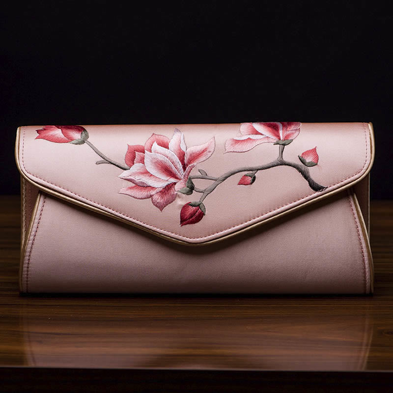 Sac à main en bandoulière avec broderie Buddha Stones Magnolia Su pour mariage
