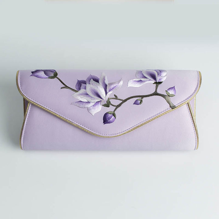Sac à main en bandoulière avec broderie Buddha Stones Magnolia Su pour mariage