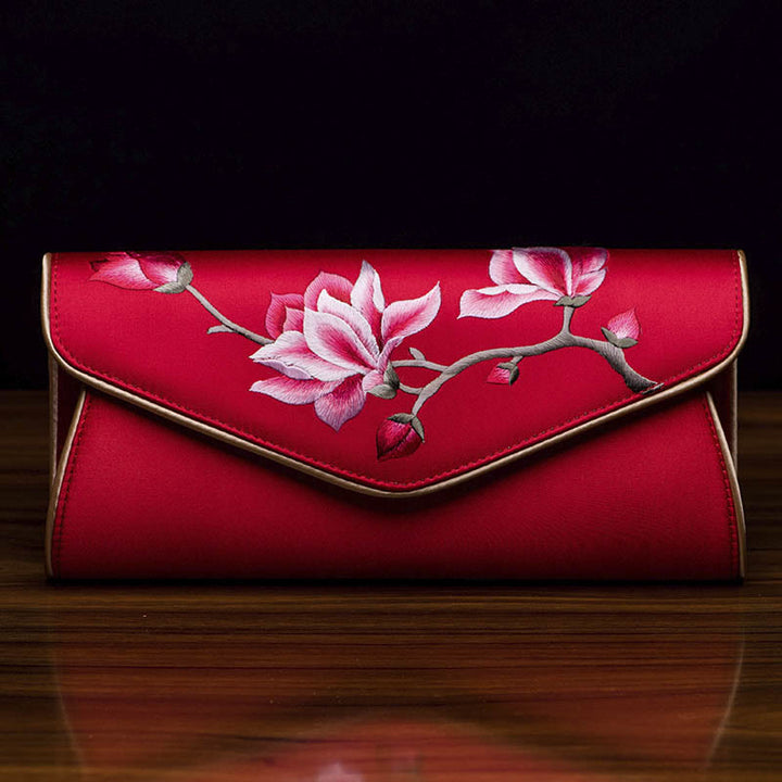 Sac à main en bandoulière avec broderie Buddha Stones Magnolia Su pour mariage
