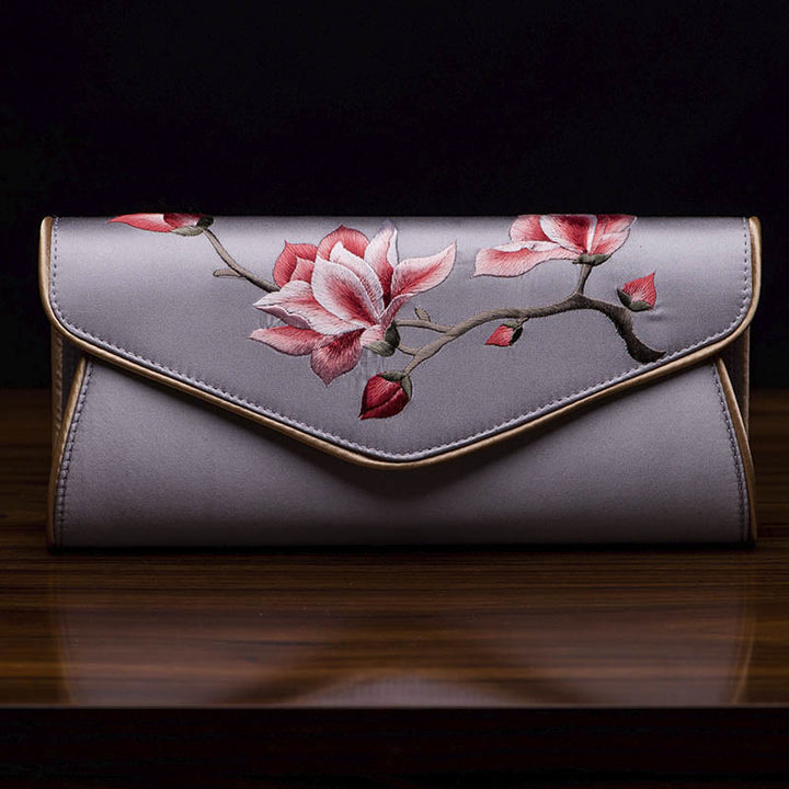 Sac à main en bandoulière avec broderie Buddha Stones Magnolia Su pour mariage