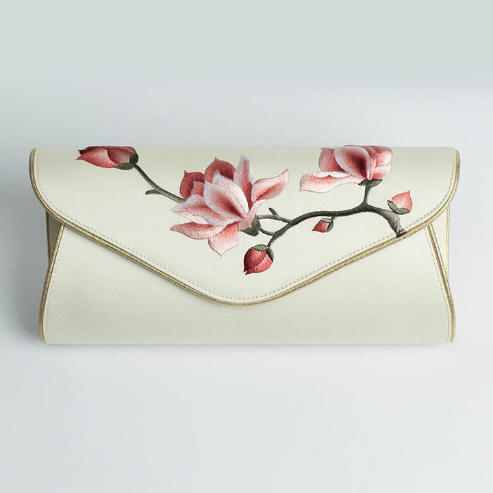 Sac à main en bandoulière avec broderie Buddha Stones Magnolia Su pour mariage