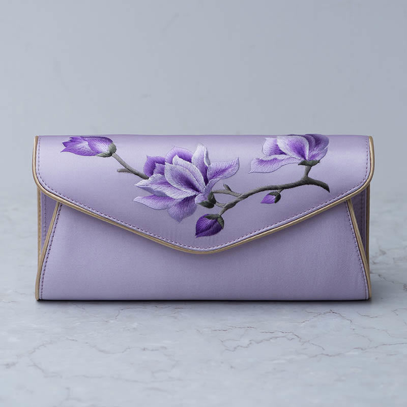 Sac à main en bandoulière avec broderie Buddha Stones Magnolia Su pour mariage