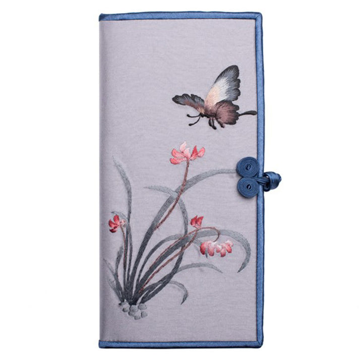 Sac à main brodé Buddha Stones Butterfly Orchid Su Journey Shopping