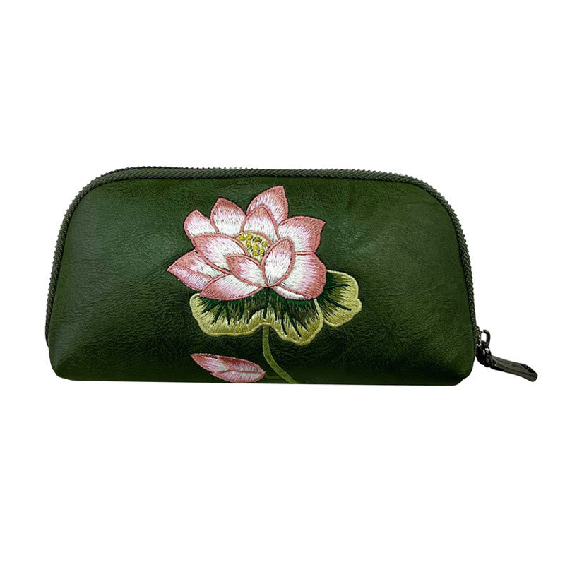 Sac à main brodé Buddha Stones Lotus Su Journey Shopping