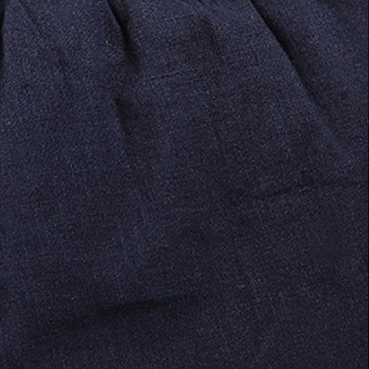 Pantalon d'hiver en lin avec cordon de serrage et poches pour homme Buddha Stones - image 6