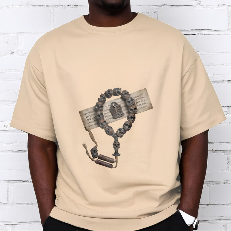 T-shirt à motifs de perles tibétaines représentant des Buddha Stones et le Seigneur de la forêt des cadavres - image 21