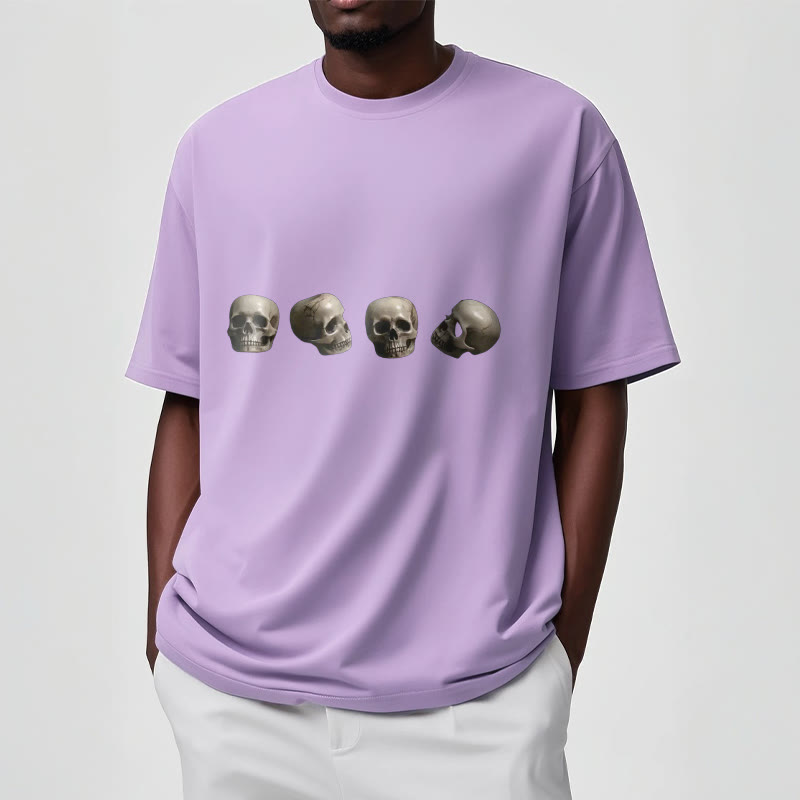 T-shirt à motifs de crânes et de Buddha Stones tibétains Le Seigneur de la forêt des cadavres - image 19