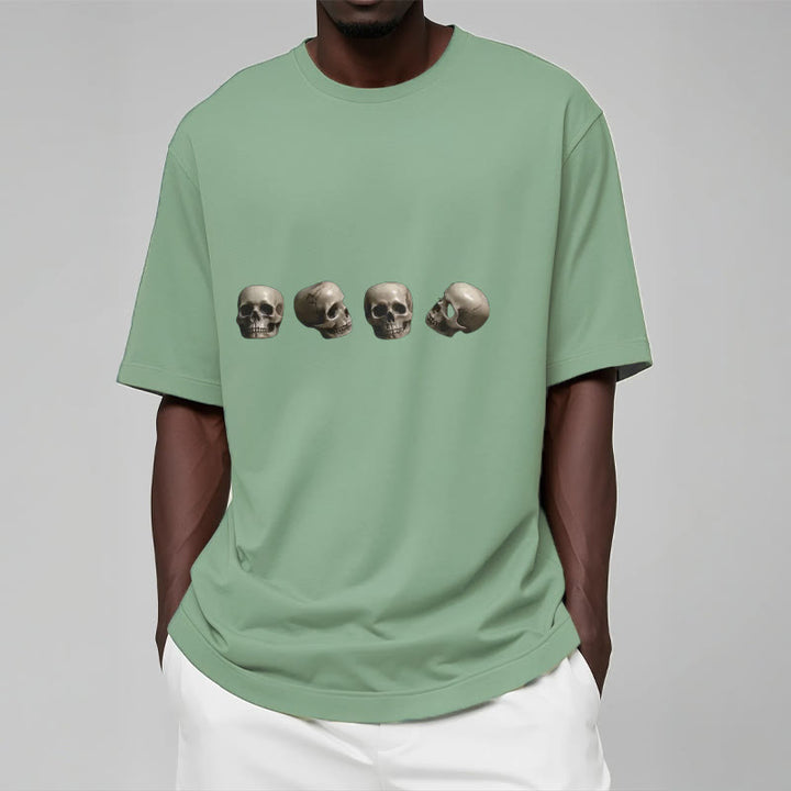 T-shirt à motifs de crânes et de Buddha Stones tibétains Le Seigneur de la forêt des cadavres - image 16