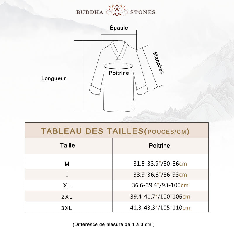 Ensemble de vêtements pour hommes Buddha Stones la méditation, la prière, la pratique spirituelle du zen et du yoga - image 4