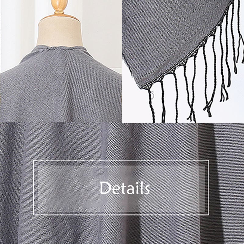 Écharpe enveloppante confortable avec poches et Buddha Stones, motif géométrique rond et mandala tibétain, pour l'automne et l'hiver - image 20