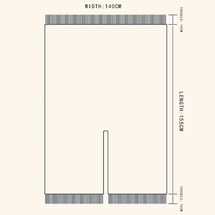 Écharpe enveloppante confortable avec poches et Buddha Stones, motif géométrique rond et mandala tibétain, pour l'automne et l'hiver - image 46