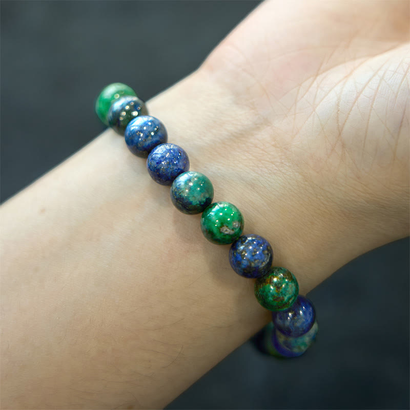 Bracelet Sérénité en lazurite et lapis-lazuli de Buddha Stones - image 5