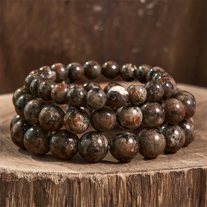 Bracelet Créativité Yooperlite Buddha Stones