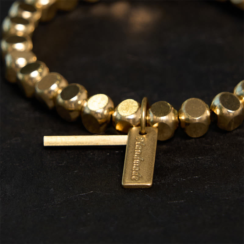 Bracelet de guérison en cuivre avec Buddha Stones - image 2