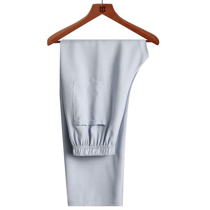 Ensemble chemise et pantalon à manches longues pour homme , Buddha Stones , couleur unie Tang Suit 2 pièces, fermeture à boutons grenouille - image 13