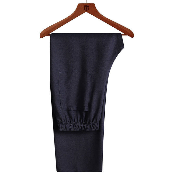 Ensemble chemise et pantalon à manches longues pour homme , Buddha Stones , couleur unie Tang Suit 2 pièces, fermeture à boutons grenouille - image 2