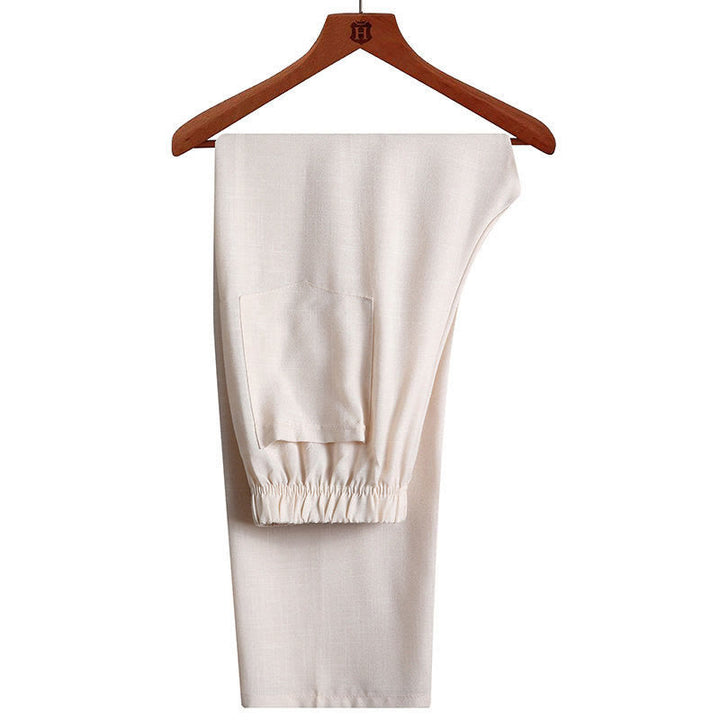 Ensemble chemise à manches longues et pantalon pour homme, 2 pièces, couleur unie, Buddha Stones de grenouille, style Tang - image 20