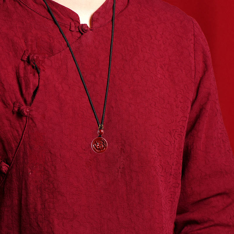 Buddha Stones Zodiaque chinois Cinabre Calme Téléphone Décoration à suspendre Porte-clés Collier Pendentif