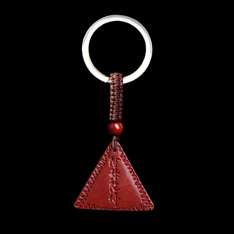 Collier pendentif calme Amitabha en Buddha Stones Cinabre