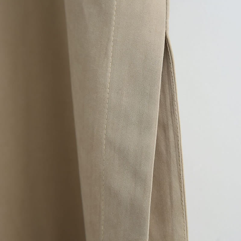 Robe de costume Tang chinoise en coton à boutons de grenouille pour homme, couleur unie, motif de Buddha Stones - image 18