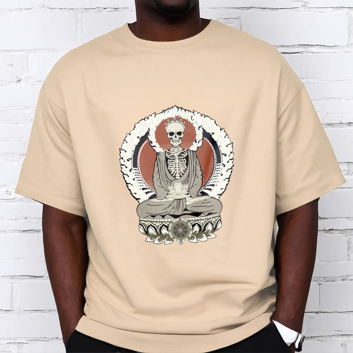 T-shirt à motif squelette de Buddha Stones - image 10