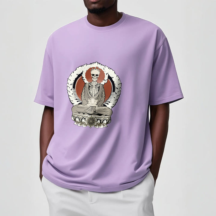 T-shirt à motif squelette de Buddha Stones - image 18