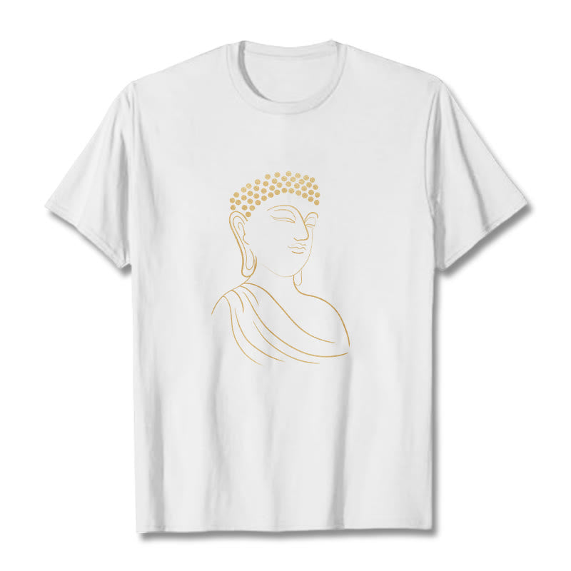 T-shirt à motif Buddha Stones - Blanc - 2XL - image 6
